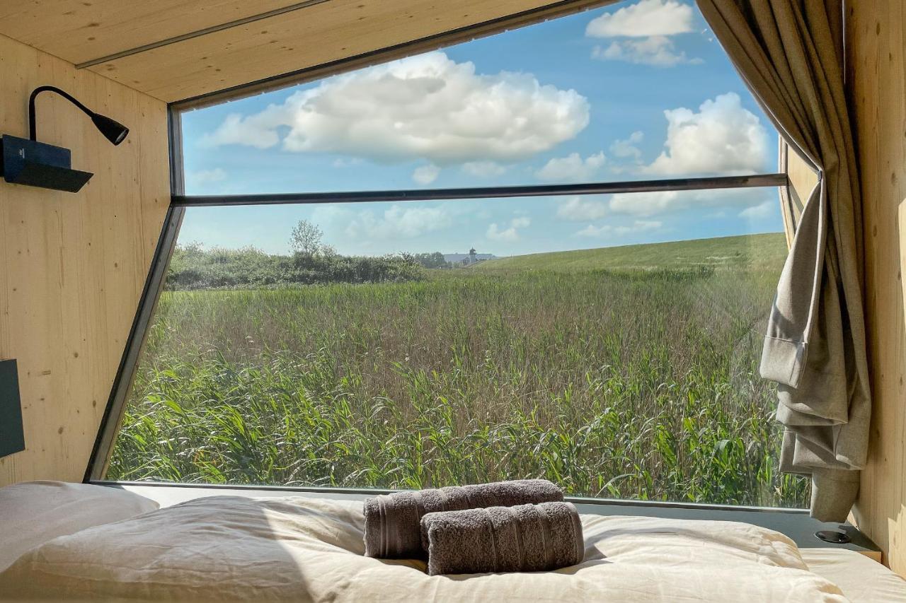Sleep Space 4 - Green Tiny Spot Cuxhaven Altenbruch Buitenkant foto